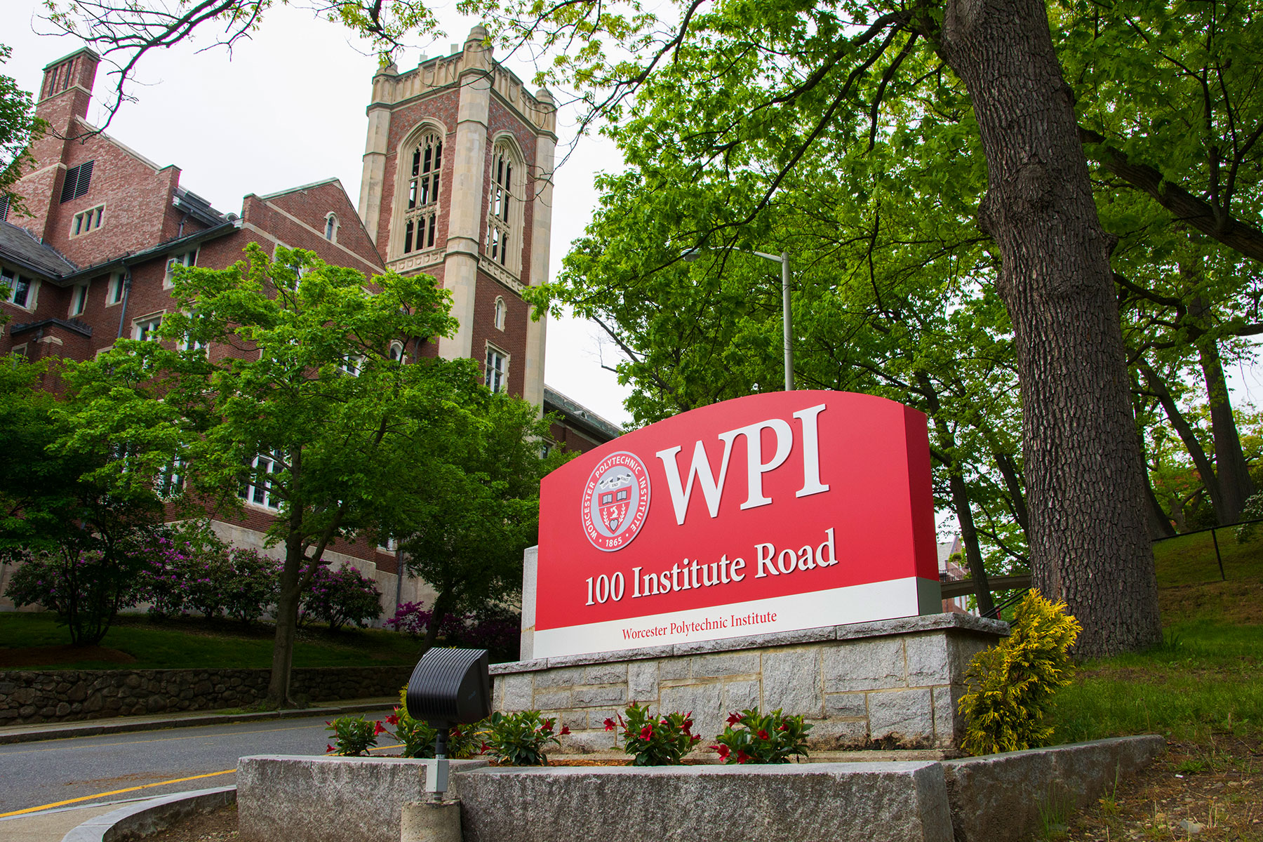WPI campus photo