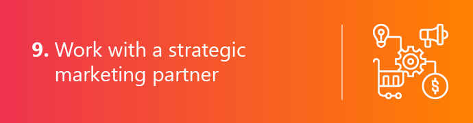 Work with a strategic higher education fundraising partner to help build your campaigns. 