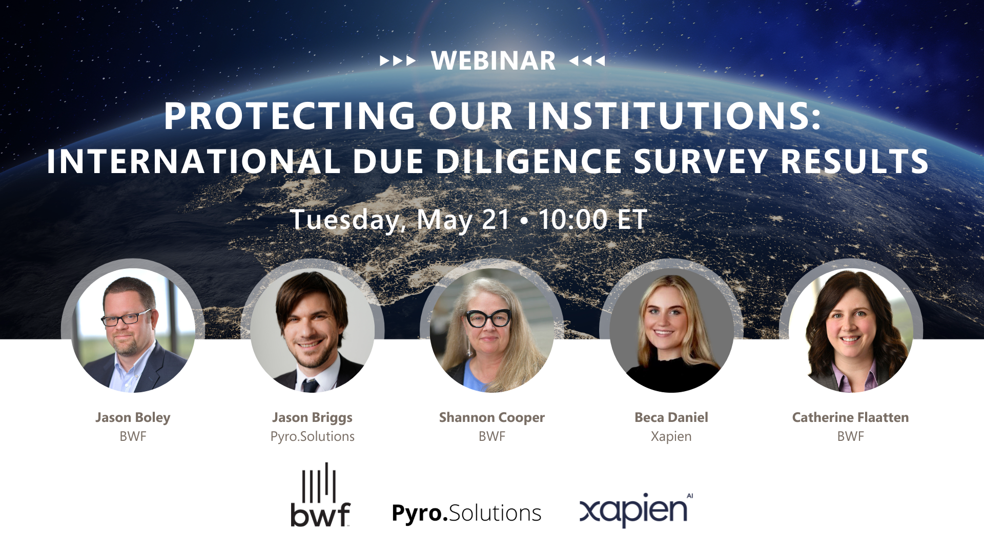 Protecting Our Institutions: International Due Diligence Survey Results