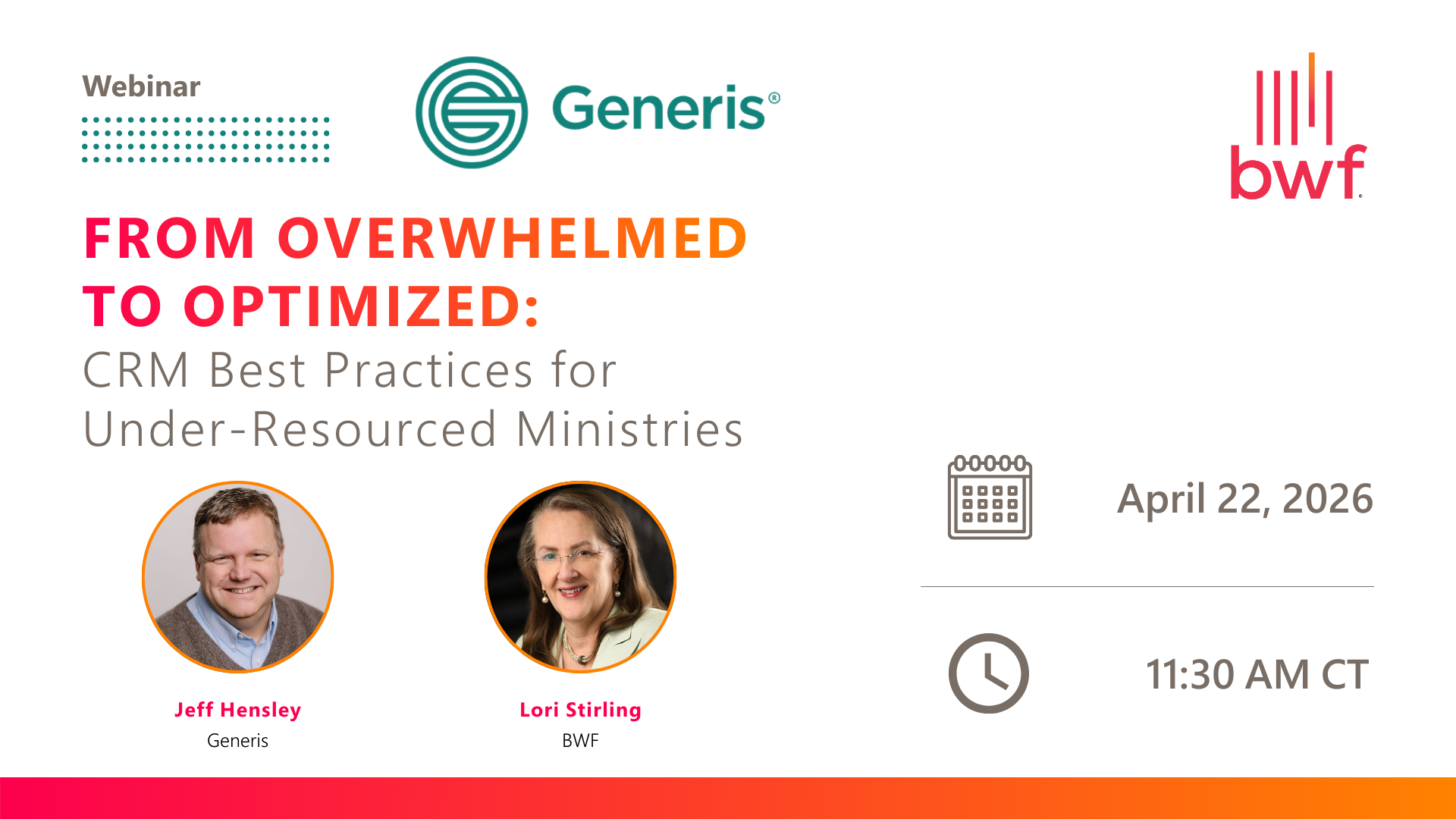 From Overwhelmed to Optimized: CRM Best Practices for Under-Resourced Ministries