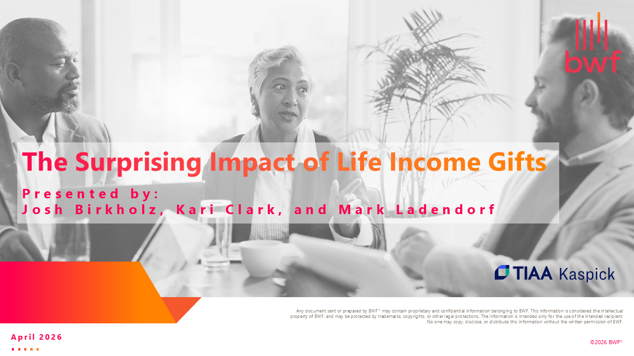 Life Income Webinar thumbnail